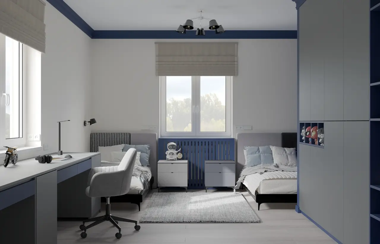 дизайн детской комнаты для мальчика