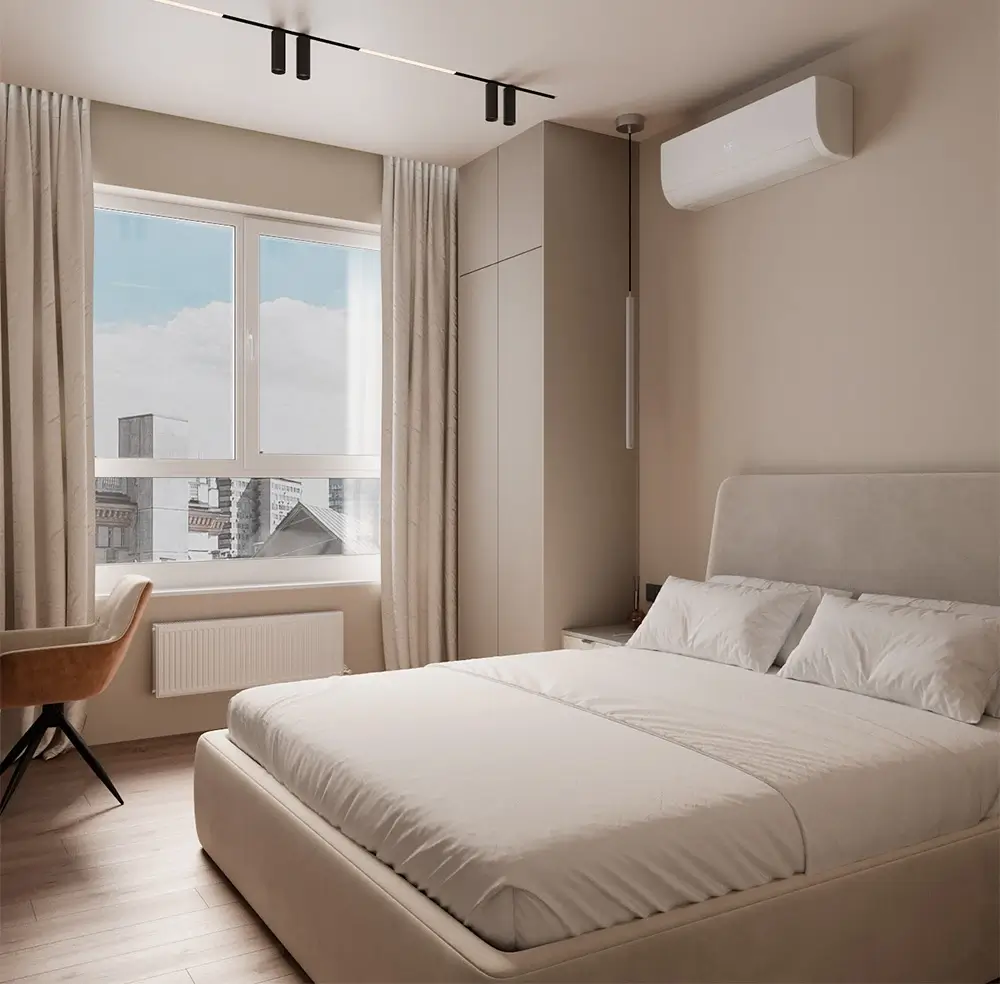 Минимализм - спальня