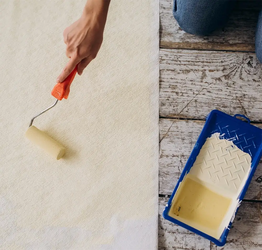 Обои на гипсокартон как клеить