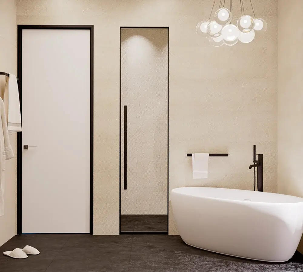 Освещение в ванной комнате - фото