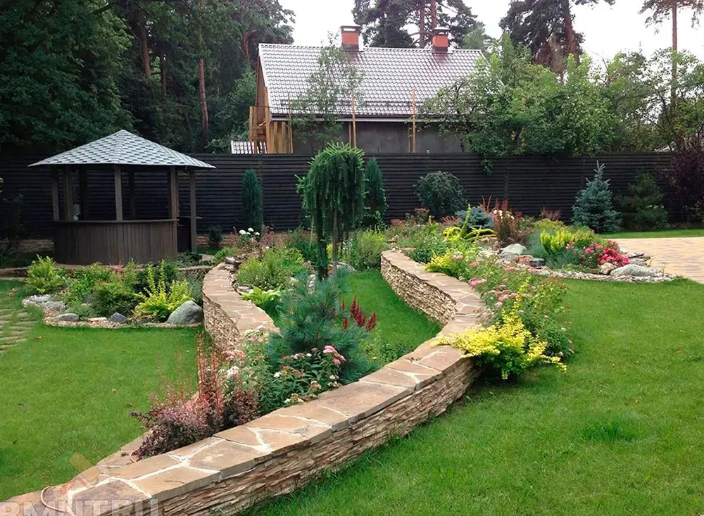 Планирование участка на склоне